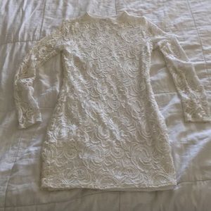 Super cute white mini dress